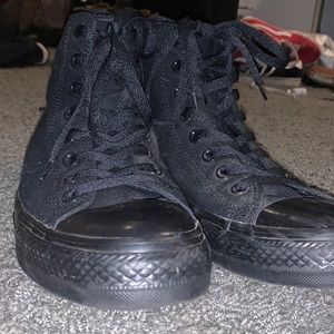 Black High Top Converse